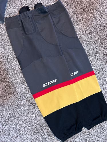 Gray Used XL CCM SX8000 Socks - Vegas Golden Knights