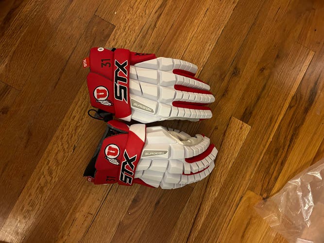 New STX Large Surgeon RZR Lacrosse Gloves
