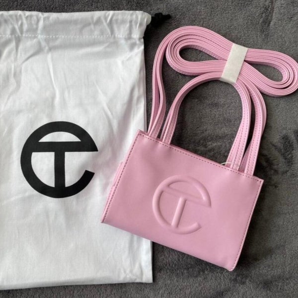 Telfar Small Shopper Bag In Pink