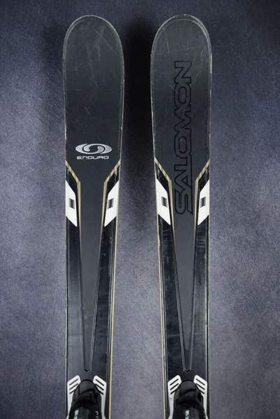 SALOMON ENDURO 84 SKIS SIZE 177 CM WITH SALOMON BINDINGS