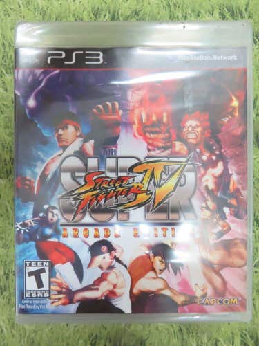 NEW * PS3 Play Station 3 SUPER STREET FIGHTER IV Arcade Edition