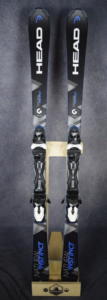 NEW HEAD INSTINCT SKIS SIZE 163 CM WITH HEAD BINDINGS | SidelineSwap