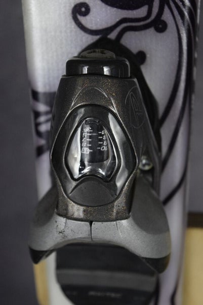SALOMON MYNX SKIS SIZE 166 CM WITH ROSSIGNOL BINDINGS