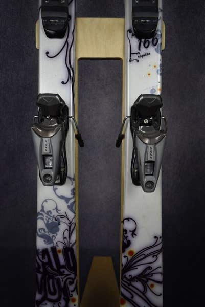 Salomon MYNX 166㎝ SALOMON MYNX SKIS SIZE 166 CM WITH ROSSIGNOL BINDINGS