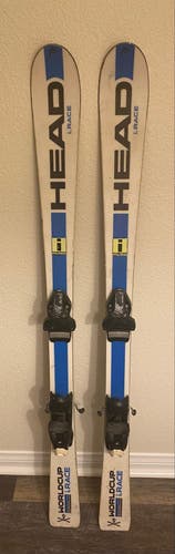 Used Head Worldcup i.Race 130 cm Racing Skis