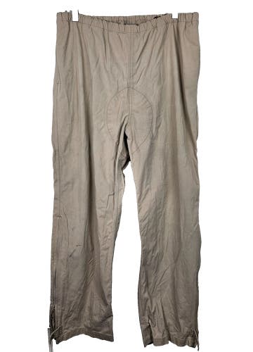 Vintage Cabelas Waterproof Pants Mens Beige Hunting Nylon Size: M Reg