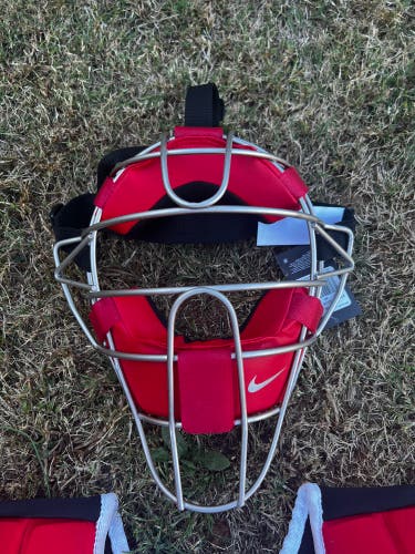 Pro Issue Titanium Nike Catcher's Mask