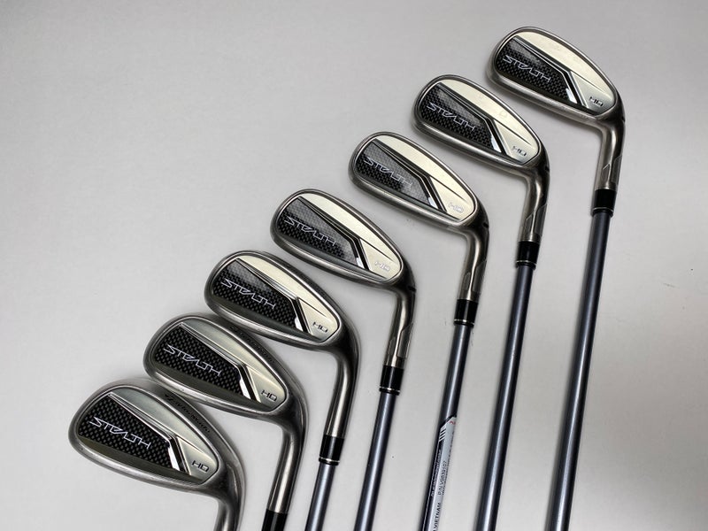 TaylorMade Stealth HD Iron Set 5-PW+AW Fujikura Speeder NX Regular Graphite RH