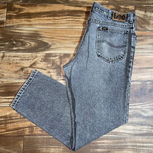 Vintage Lee Mens Denim Acid Stone Wash Jeans Pants Size 34x29 (Tagged 36x30)