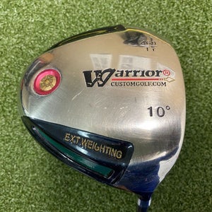 Warrior Custom Golf EXT Weighting Ti Driver 10* / RH / Regular Graphite / jl8191