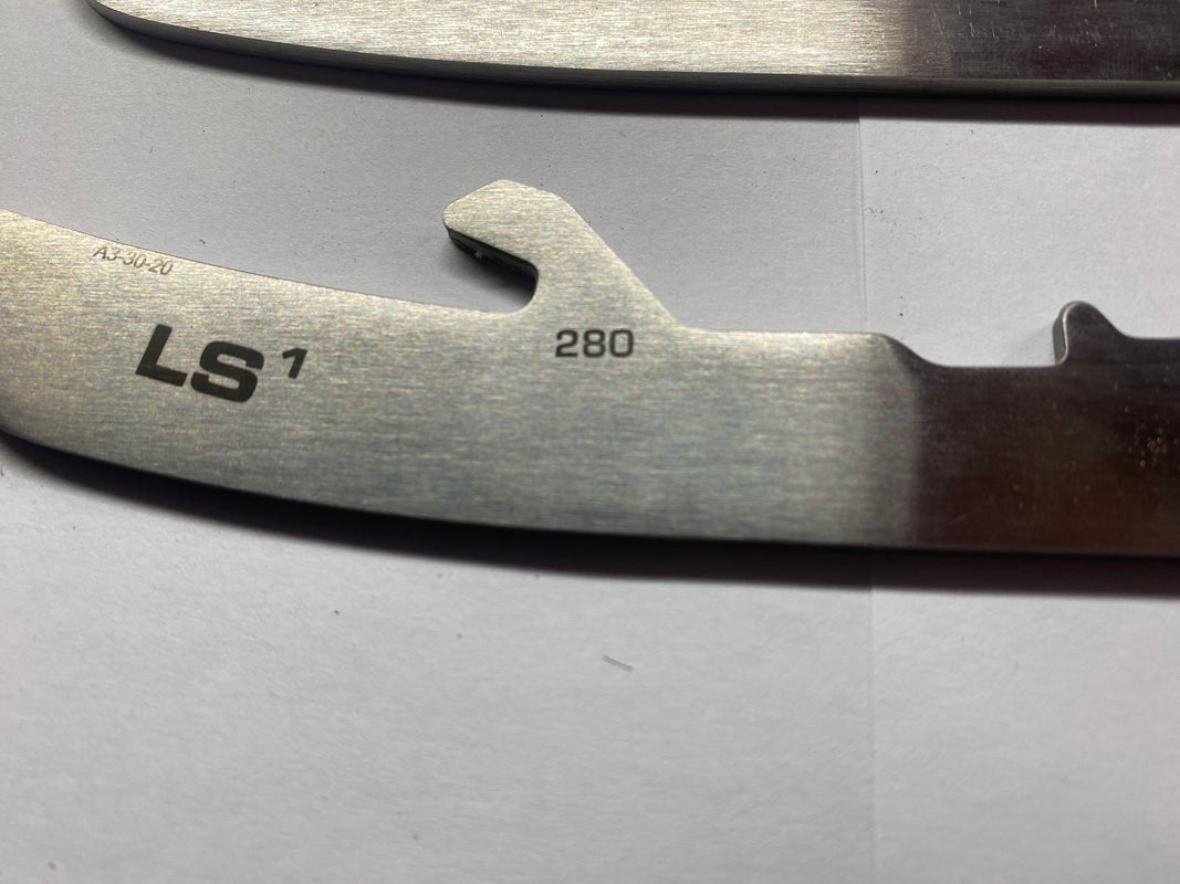 Bauer LS1 Runners Steel for Hockey Skates with Edge Holders FREE SHARPENING!