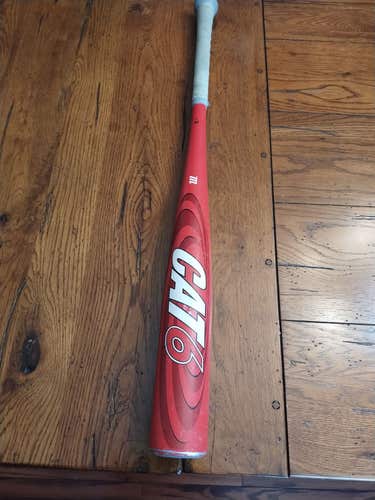 Used BBCOR Certified Marucci Alloy CAT 6 Bat (-3) 28 oz 31"