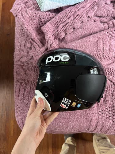 Used Medium/Large POC Skull Orbic X Spin Helmet FIS Legal