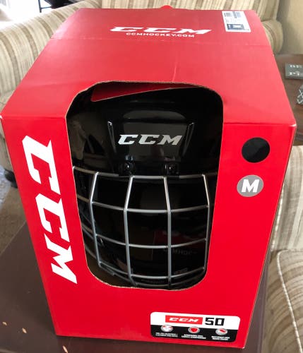 New Medium CCM  Ht50 Helmet