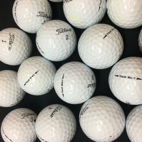Titleist Tour Soft.....50 Premium AAA Used Golf Balls