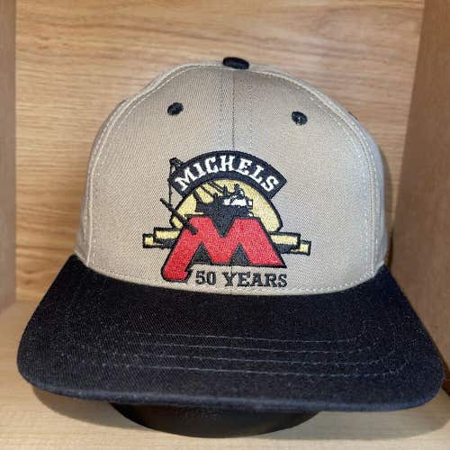 Vintage Michels Corporation Contractor Wisconsin Strapback Hat Cap