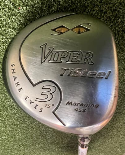 Snake Eyes Viper Ti Steel 3 Wood (3016)