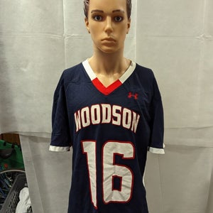 WT Woodson Cavaliers Game Used Lacrosse Jersey Under Armour L