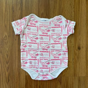 Arizona Diamondbacks Dbacks MLB BASEBALL Infant Girls Size 3-6M Baby Body Suit!