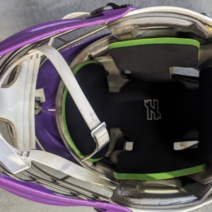 Used Cascade CPX Titanium Helmet w/ New Mojo Unequal Insert