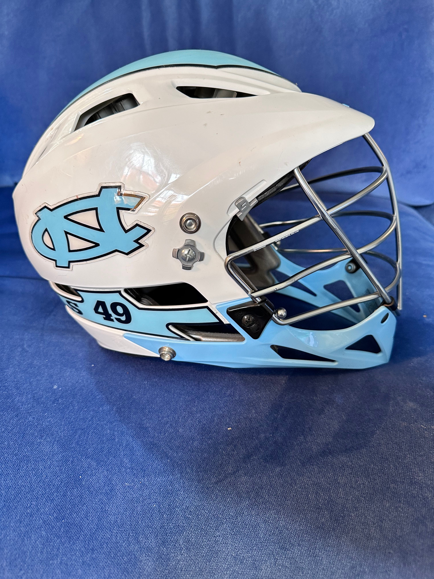 New North Carolina Tarheel Player's Cascade Pro-7 Helmet