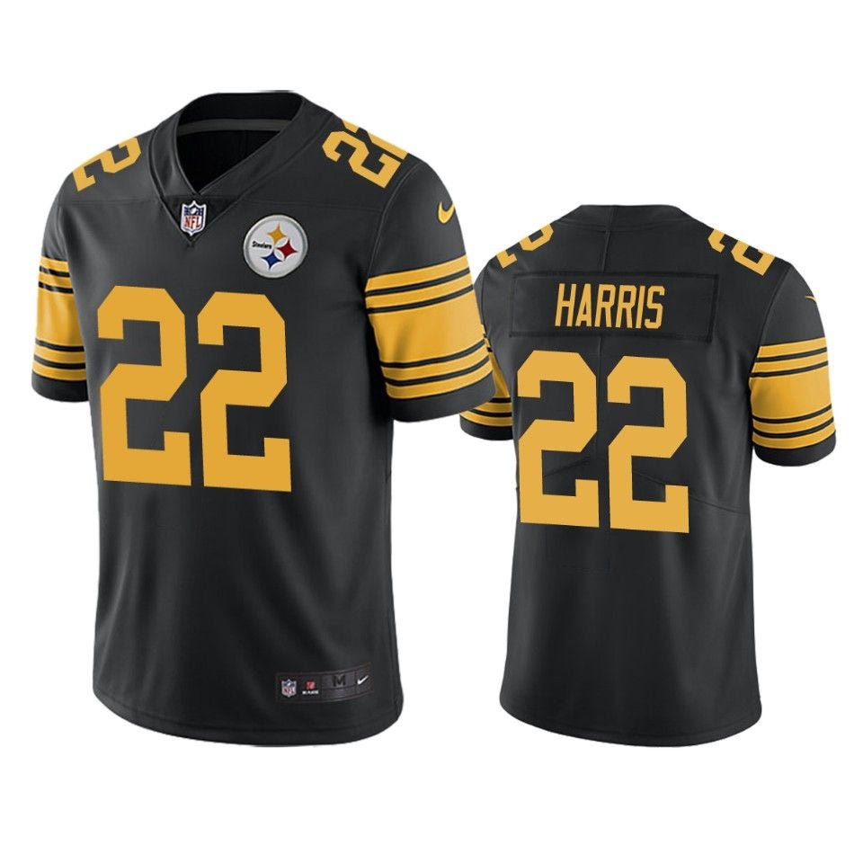 Pittsburgh Steelers Najee Harris Black Vapor F.U.S.E. Limited Jersey