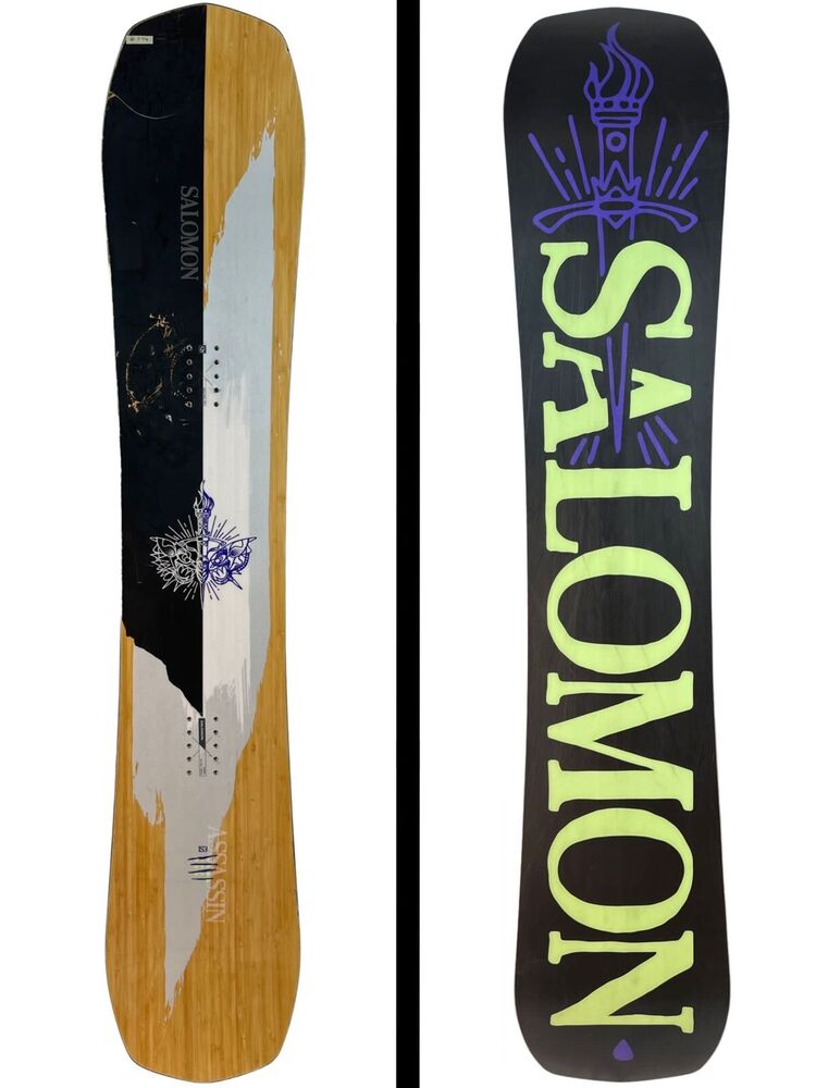 #1144 Salomon Assassin Mens Snowboard 153 cm 2023 