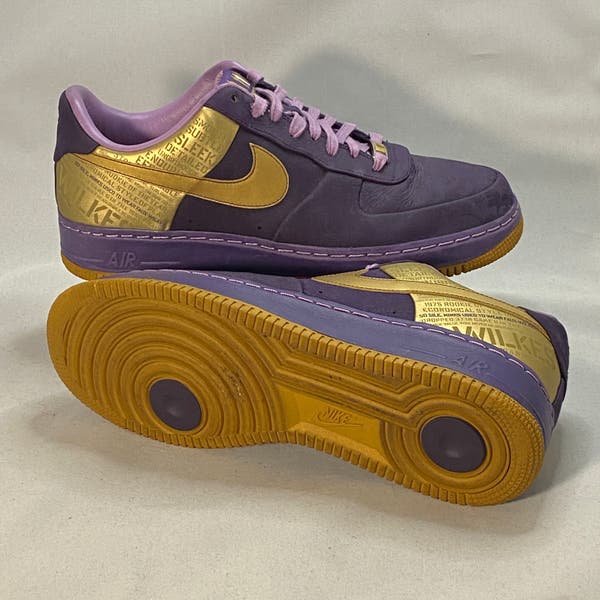 スニーカー Supreme x Nike Air Force 1 Low Supreme Jamaal Wilkes 2007 Size 10 - Nike Air Force 1 Supreme '07 Wilkes Original Six