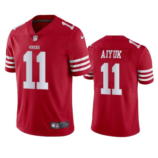 San Francisco 49ers Brandon Aiyuk red jersey.. | SidelineSwap