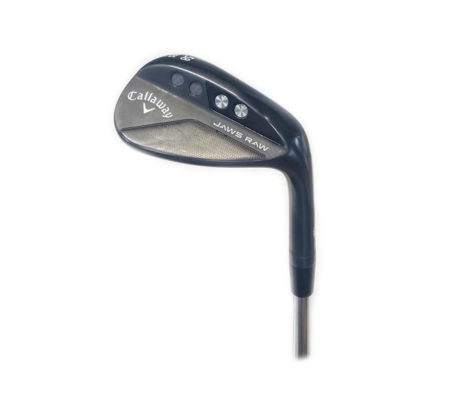 Callaway Jaws Raw Black 58*/10* S Grind Lob Wedge Steel TT Dynamic