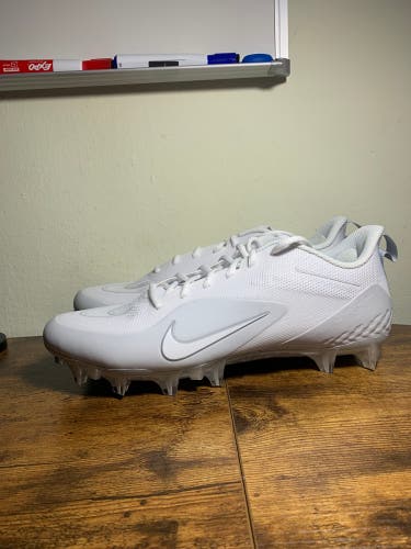 White New Size 11 (Women's 12) Low Top Alpha Huarache 8 Elite