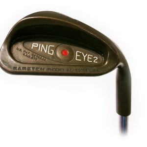 Ping Eye 2 BeCu Single Pitching Wedge Red Dot Steel Ping Microtaper Stiff Flex
