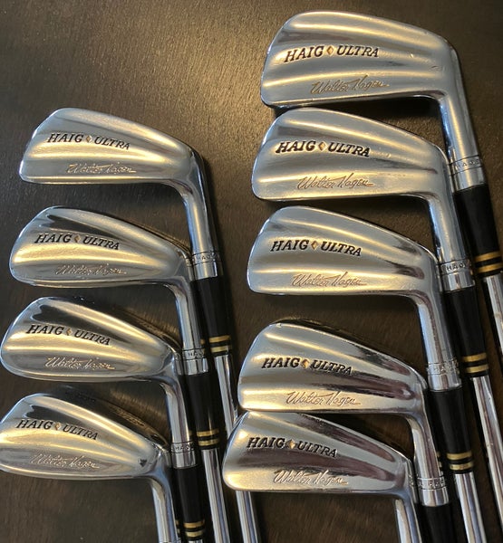 1960s Haig-Ultra Fluid Feel Iron Set 2-PW RH R Flex