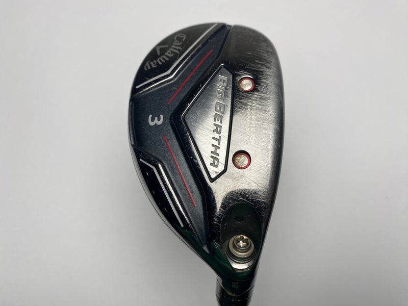 Callaway 2019 Big Bertha 3 Hybrid 18* UST Mamiya Recoil ESX 460 F2 Senior RH