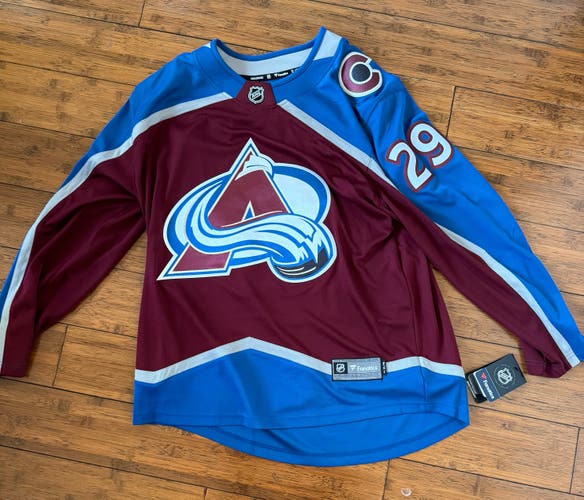 New Colorado Avalanche Nathan MacKinnon Jersey