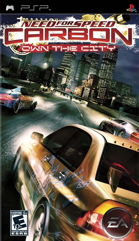 Need for Speed Carbon Own the City Sony PlayStation Portable PSP UMD Disc ONLY Tested & Working