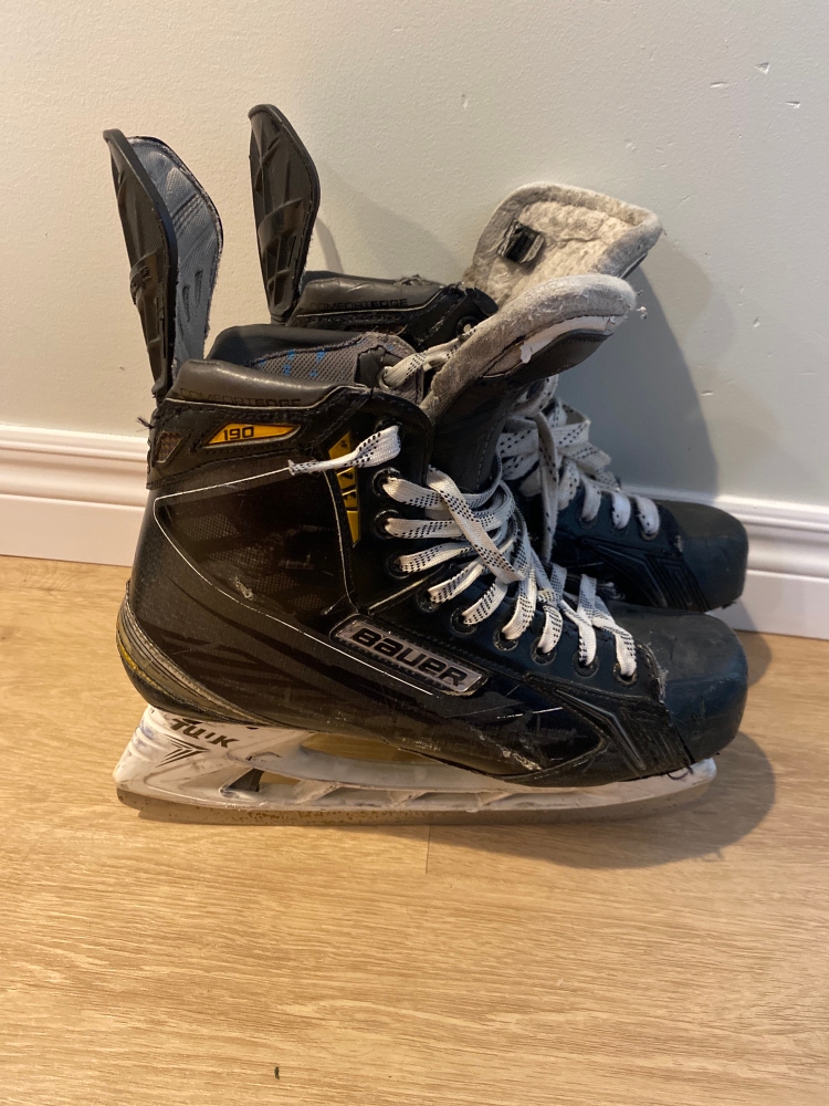 Used Bauer Size 12 Supreme S190 Hockey Skates
