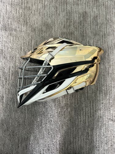 Used Chrome Gold Cascade XRS Helmet