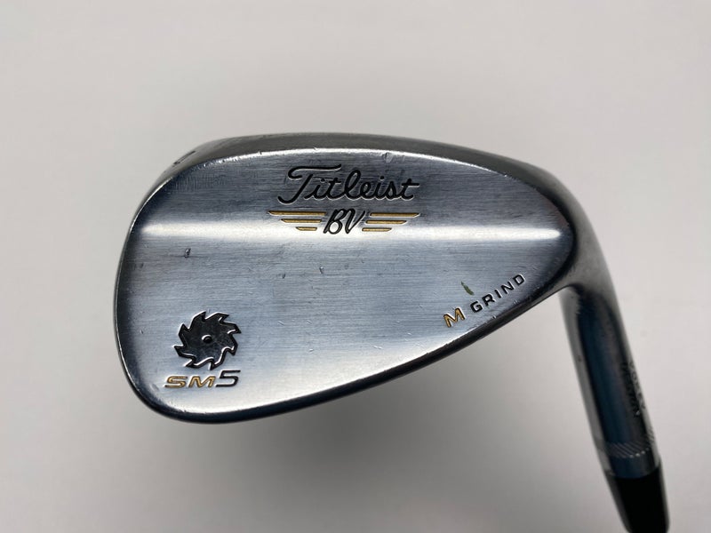 Titleist Vokey SM5 Tour Chrome Sand Wedge SW 54* 10 Bounce M-Grind Wedge RH