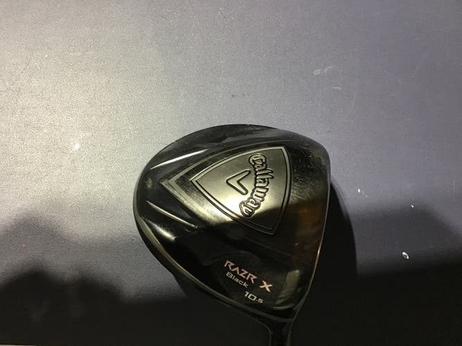 Men's Used Callaway Right Handed Razr X Black Driver Senior Flex 10.5 Loft