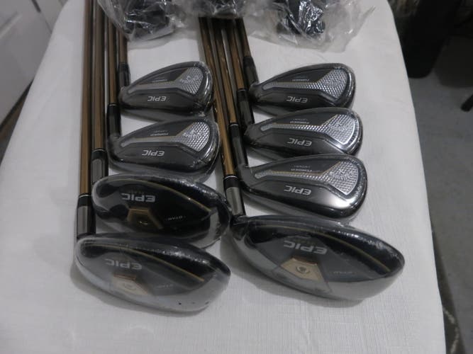 Callaway Epic Forged Star Iron Set - 4H, 5H, 6H, 7-AW - Ladies Graphite - NEW