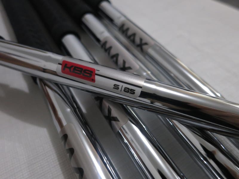 TaylorMade M4 Iron Set - 6-PW - KBS Max 85 Stiff Flex Steel