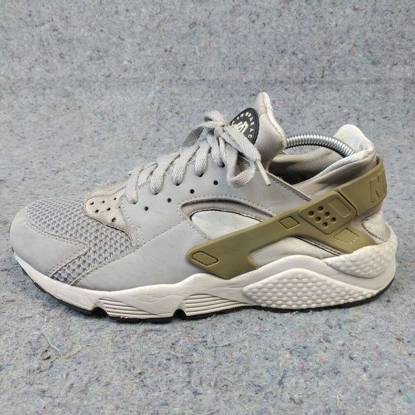 Nike Air Huarache Mens Running Shoes Size 11.5 Trainers Sneakers Wolf Grey  Low