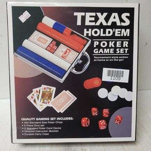 Texas Hold 'Em Poker Game Set