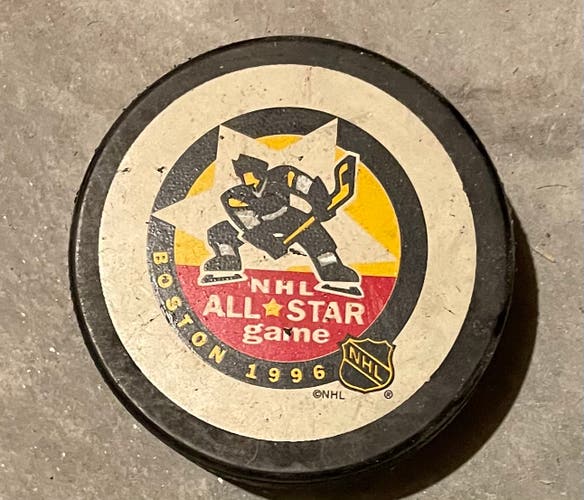 Boston 1996 All Star Game Puck