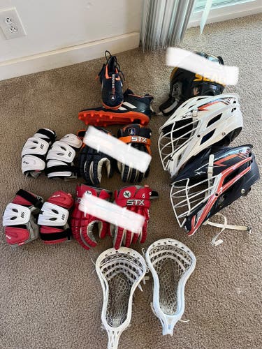 Warrior Seals NLL helmet