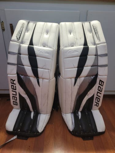 Used 34" Bauer reactor 6000 Goalie Leg Pads