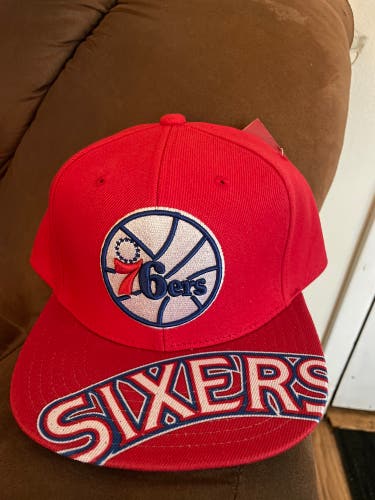 Philadelphia 76ers Mitchell & Ness NBA SnapBack Hat