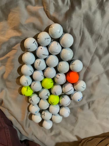 Titleist used balls mint