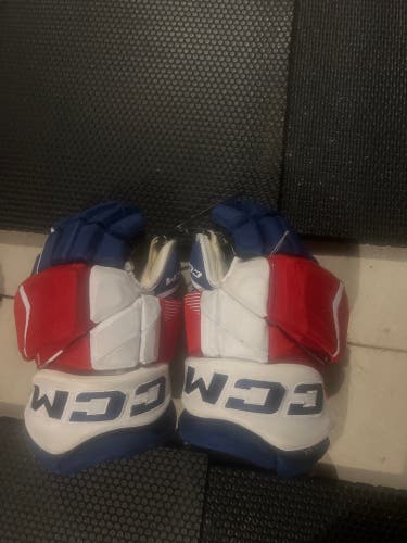 Used CCM 14" Pro Stock Pro Model Gloves
